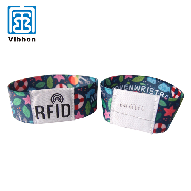 China supplier New design Elastic Polyester Material Wristband For Festival