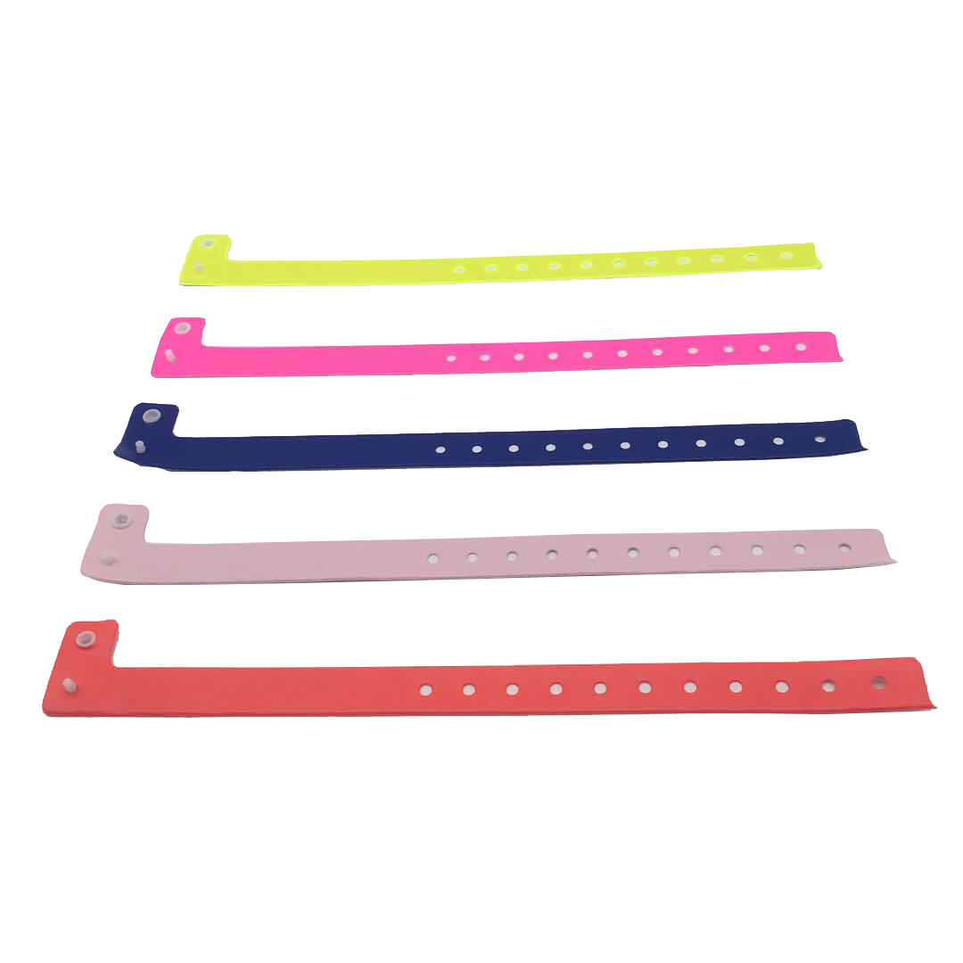 Beautiful PVC Vinyl Wristband for events