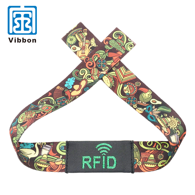 rfid 13.56mhz silicone wristband