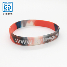 New style factory supply popular wrist bands silicone rubber