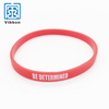 China supplier promotional one time use silicone wristband