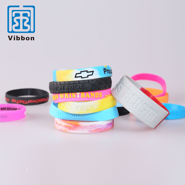 Hot sale china supplier custom design silicone bracelet for events