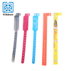 China supplier Quality-assured Custom design Security plastic wristband